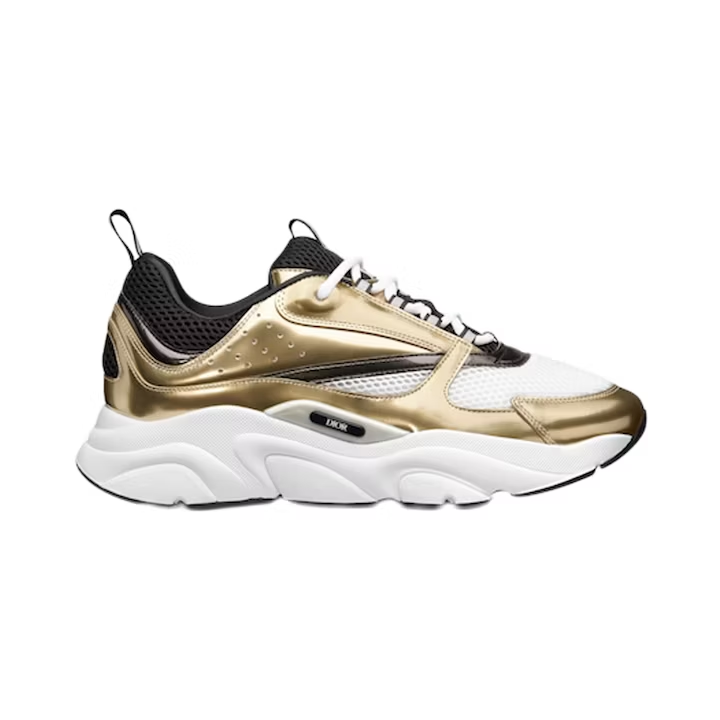 Dior B22 - White Black Gold-tone