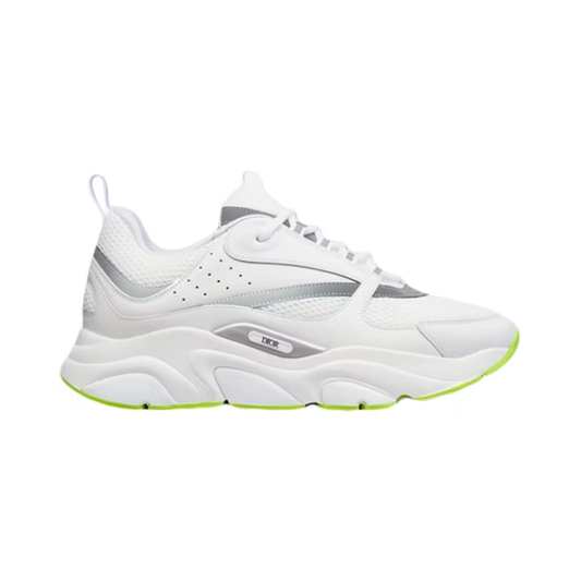 Dior B22 - White Silver Fluo Green