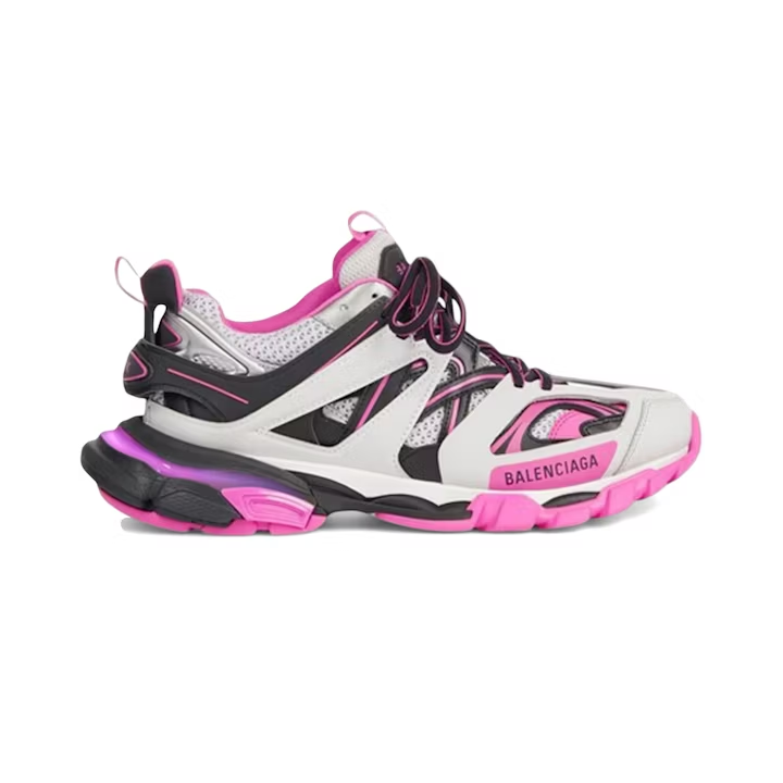 Balenciaga Track - Grey Pink Black LED